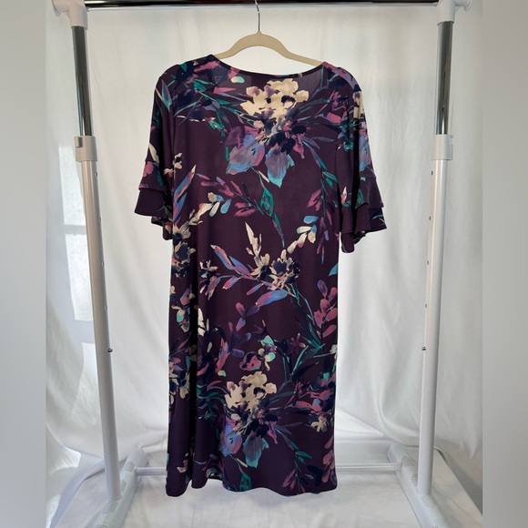 Chico’s Enchanted Floral Layer Dress | NWT | Size M - Picture 1 of 10